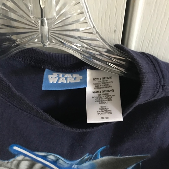 STAR WARS YODA TEE Cotton Sz M EUC - Picture 3 of 5